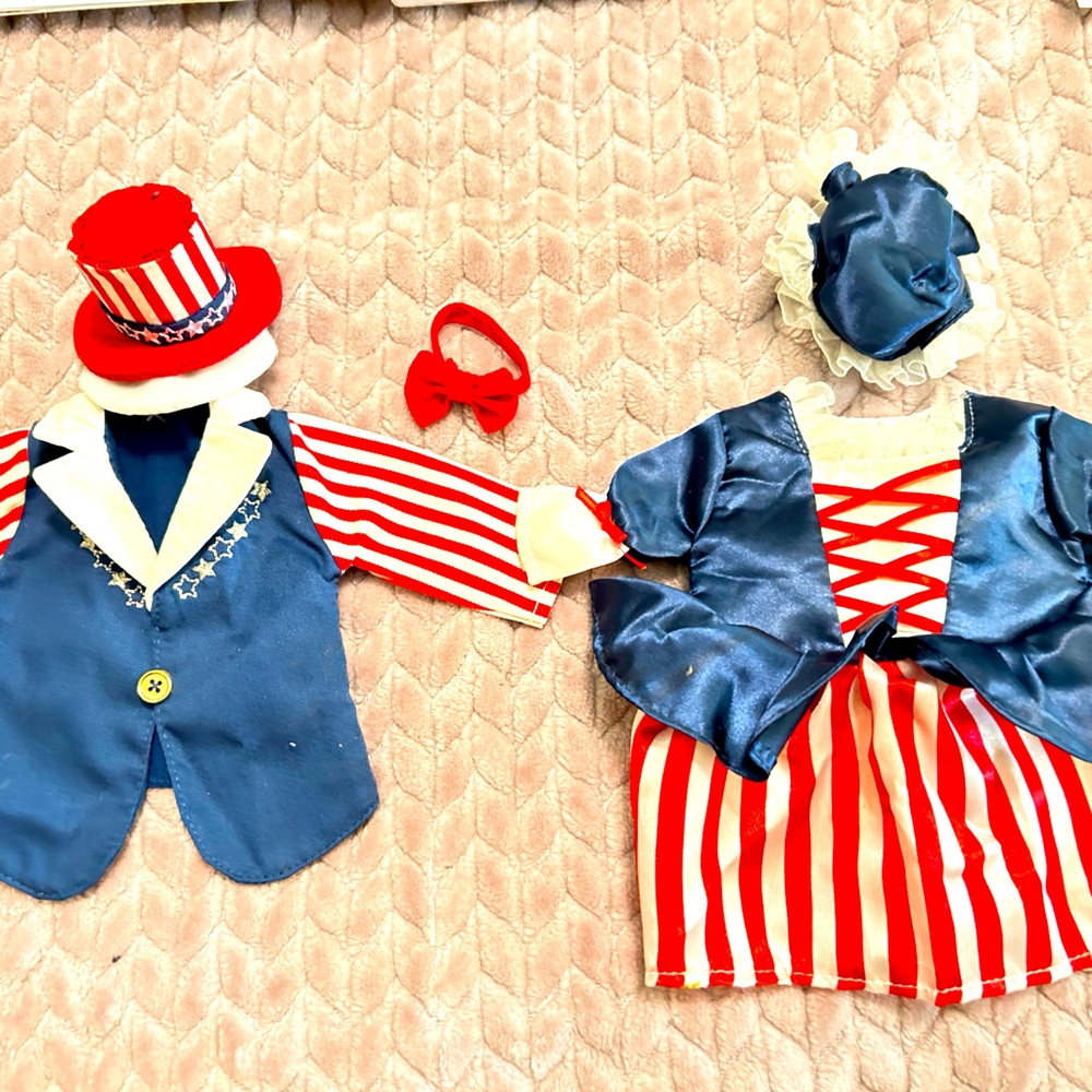 Wine bottle topper decorations patriotic 4th of July